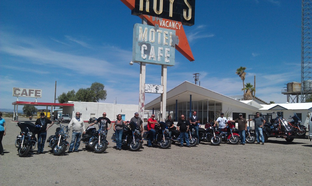 EagleRider Crew - Easy Rider tour on route 66