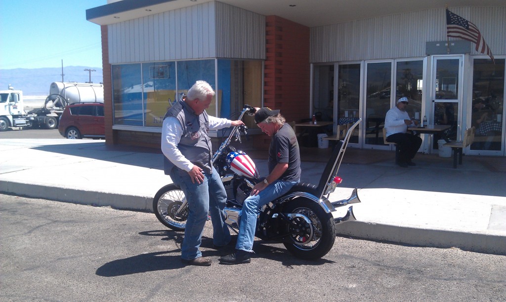 Busting out Captain America in Trona