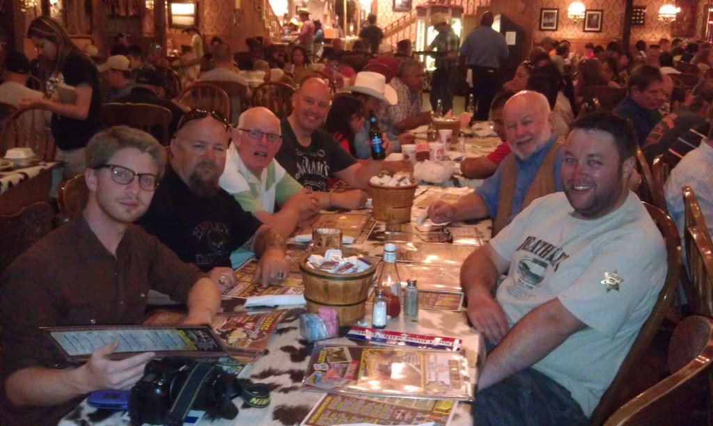 Getting primed at the Big Texan Steak Ranch