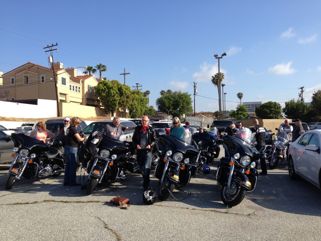 Getting Ready to Head out for the Easy Rider Inaugural Tour