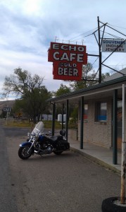 The Echo Cafe, Echo Utah.  Cold Beer