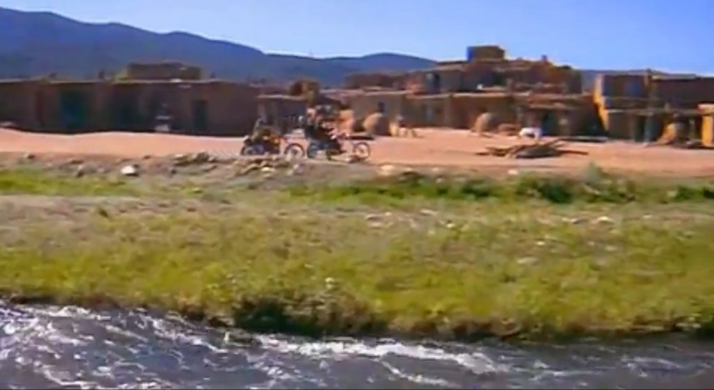 Taos Pueblo - 1969 from Easy Rider 