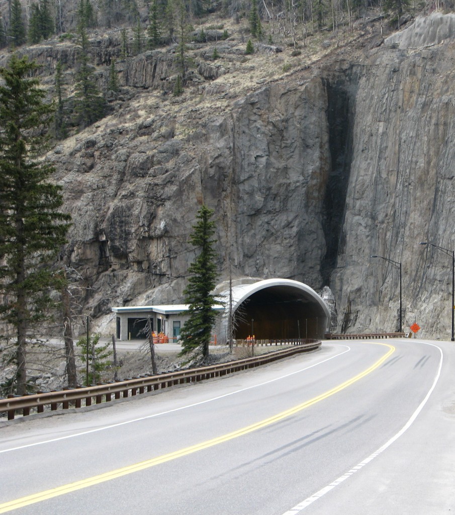 Tunnel at Wolf Creek Pass, Colorado