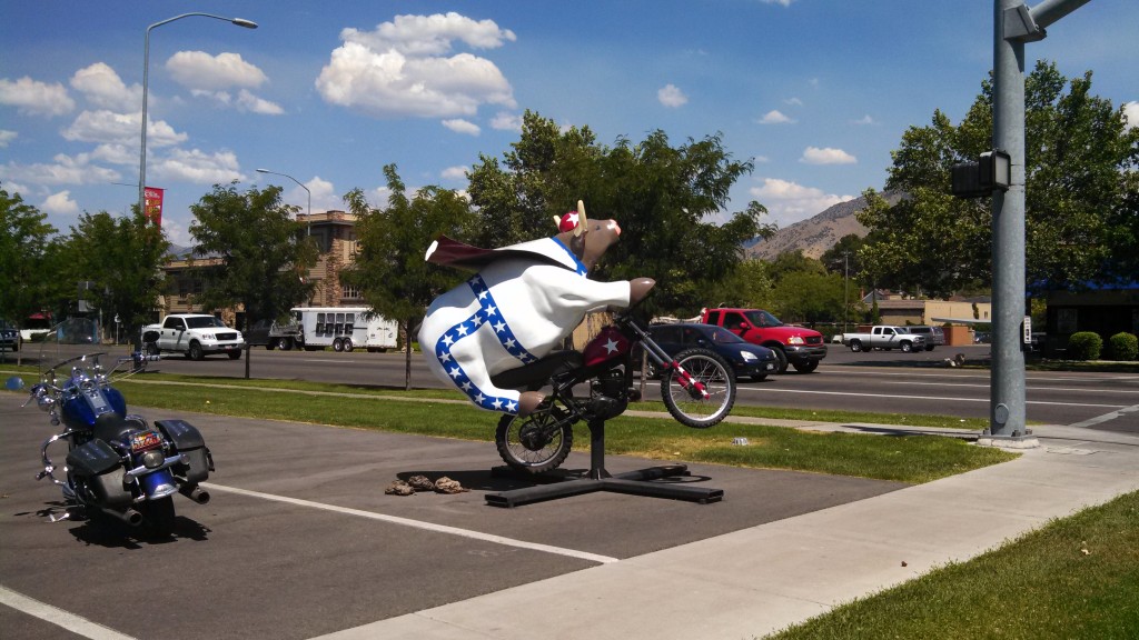 Evel Cow Knevel.    Logan Utah