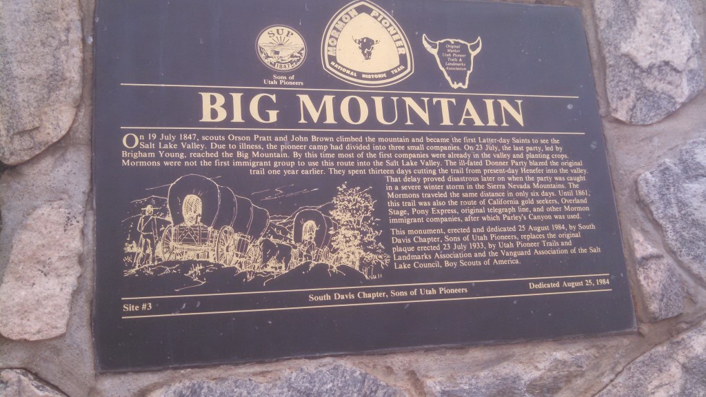 Big Mountain East Canyon Utah