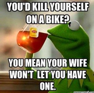 wife bike